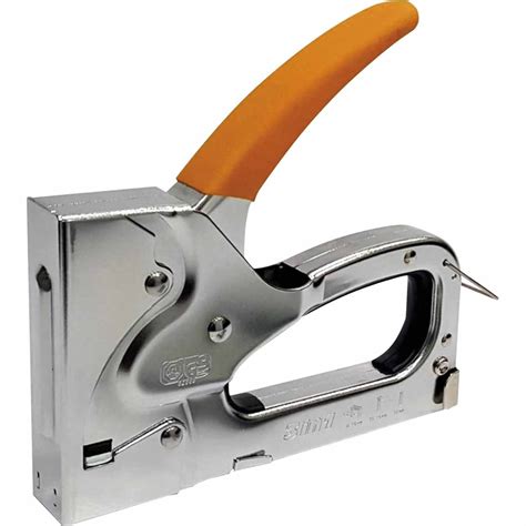 staple gun for sheet metal|staples that go through metal.